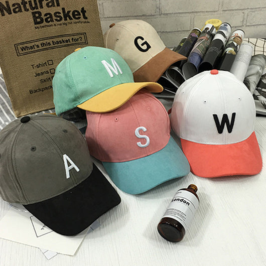 Gorra de Béisbol Hip Hop Unisex con Letras en Gamuza Coreana - Image 7