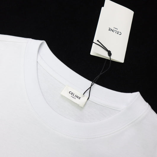 Camiseta de Algodón Puro con Estampado de Letras - Unisex Cuello Redondo Manga Corta - Image 17
