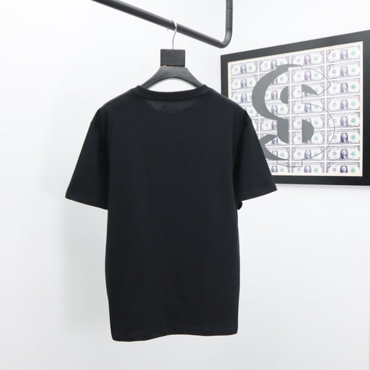 Camiseta de Algodón Puro con Estampado de Letras - Unisex Cuello Redondo Manga Corta - Image 25
