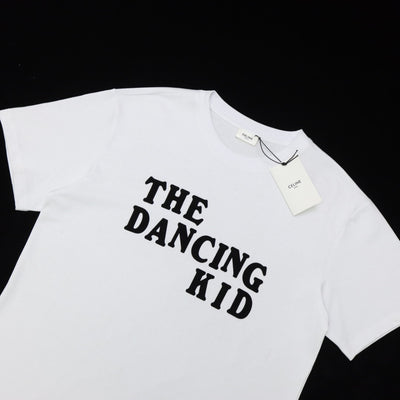 Camiseta de Algodón Puro con Estampado de Letras - Unisex Cuello Redondo Manga Corta - Image 5