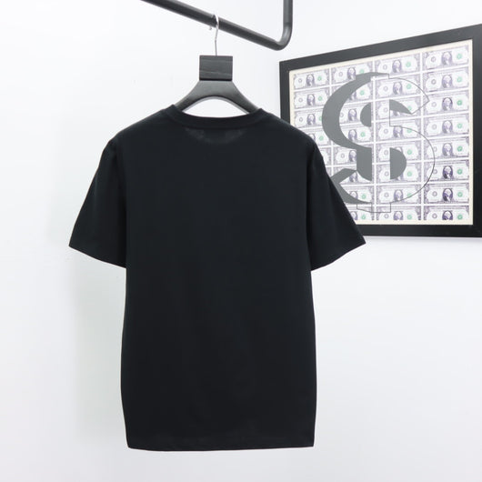 Camiseta de Algodón Puro con Estampado de Letras - Unisex Cuello Redondo Manga Corta - Image 9