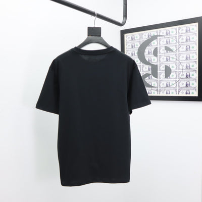 Camiseta de Algodón Puro con Estampado de Letras - Unisex Cuello Redondo Manga Corta - Image 8
