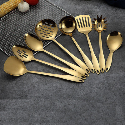 Set de Cucharas y Palas de Acero Inoxidable para Cocina - Image 19