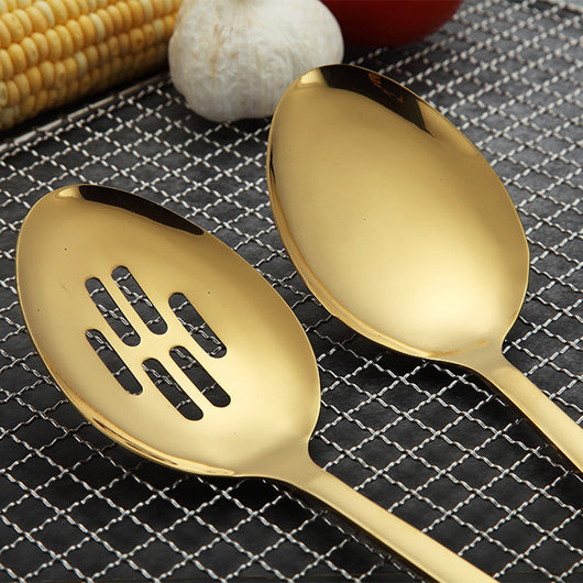 Set de Cucharas y Palas de Acero Inoxidable para Cocina - Image 3