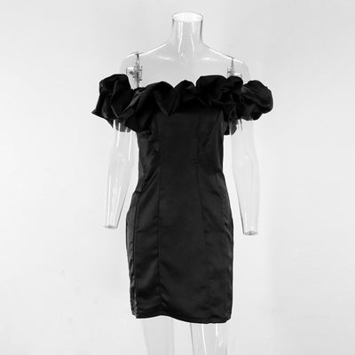 Vestido Tubo Ajustado sin Tirantes en Colores Sólidos - Image 3