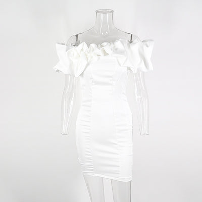 Vestido Tubo Ajustado sin Tirantes en Colores Sólidos - Image 24