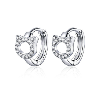 Aretes de Platino Elegancia Minimalista - Image 8