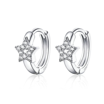 Aretes de Platino Elegancia Minimalista - Image 6