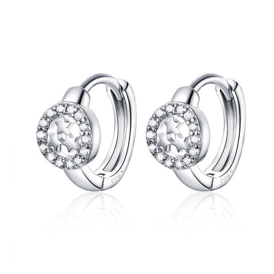 Aretes de Platino Elegancia Minimalista - Image 7