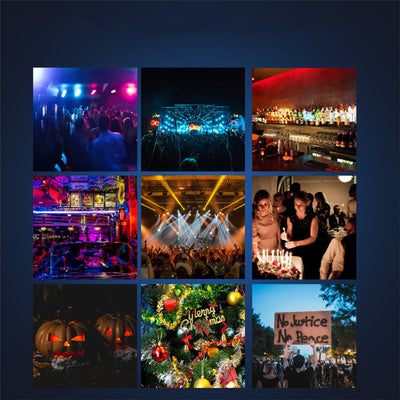 Máscara LED Inteligente con Control por App - Diseño Personalizable para Fiestas y Eventos - Image 22