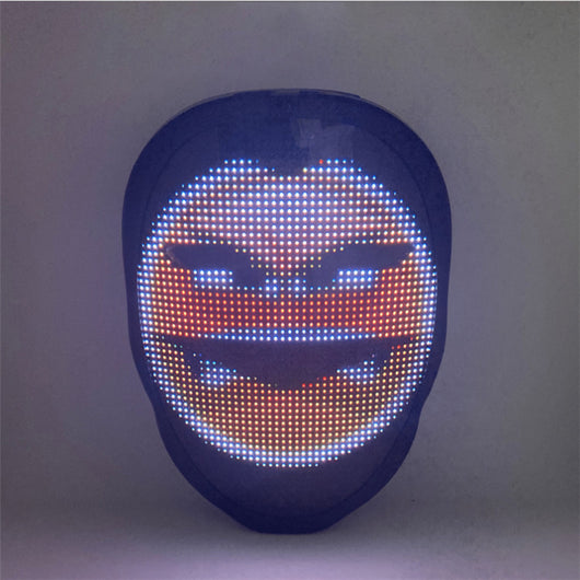 Máscara LED Inteligente con Control por App - Diseño Personalizable para Fiestas y Eventos - Image 21