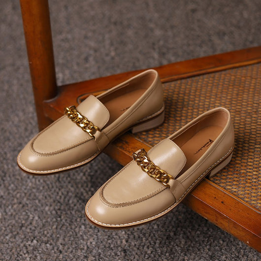 Mocasines de Tacón Grueso con Punta Redonda - Image 7