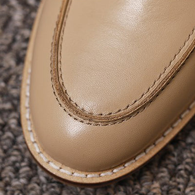 Mocasines de Tacón Grueso con Punta Redonda - Image 11
