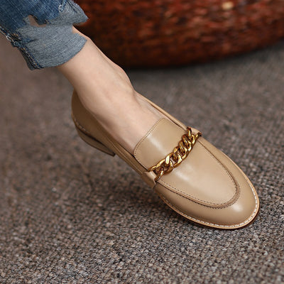 Mocasines de Tacón Grueso con Punta Redonda - Image 6