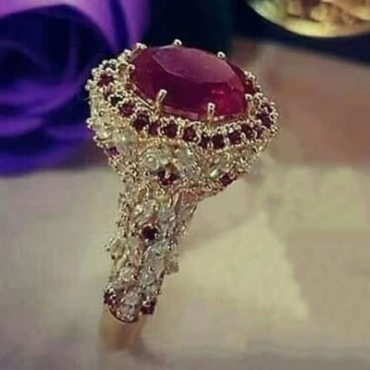 Anillo de Diamante Estilo Europeo Americano para Mujer - Image 4