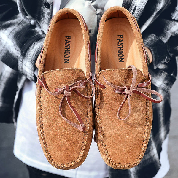 Zapatos de Conducción en Ante - Comodidad sin Esfuerzo