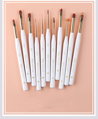 Set de Plumas para Nail Art: Diseños Degradados, Estampado y Fotocurado - Image 16