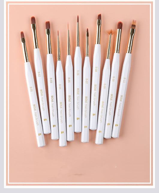 Set de Plumas para Nail Art: Diseños Degradados, Estampado y Fotocurado - Image 16