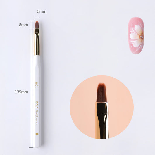 Set de Plumas para Nail Art: Diseños Degradados, Estampado y Fotocurado