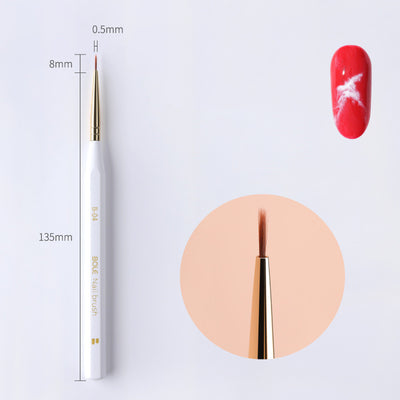 Set de Plumas para Nail Art: Diseños Degradados, Estampado y Fotocurado - Image 4