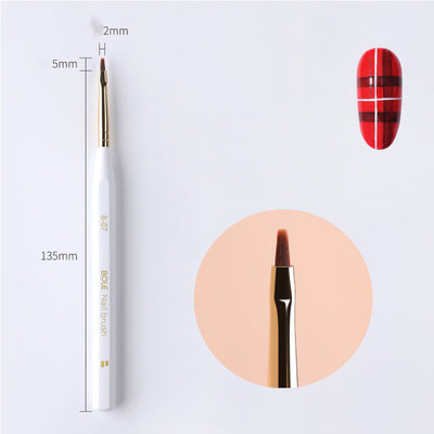 Set de Plumas para Nail Art: Diseños Degradados, Estampado y Fotocurado - Image 7