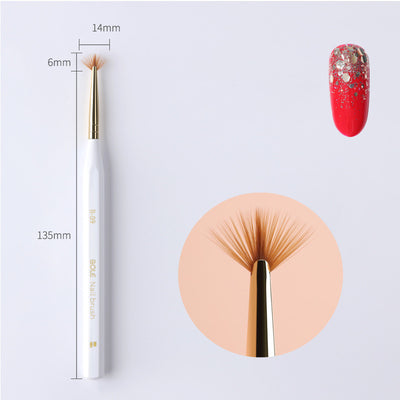 Set de Plumas para Nail Art: Diseños Degradados, Estampado y Fotocurado - Image 9