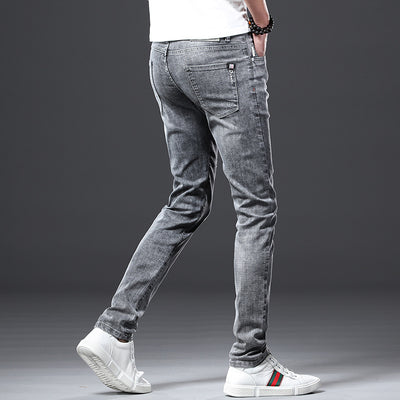 Jeans Slim Fit Elásticos con Corte Recto para Hombre - Image 7