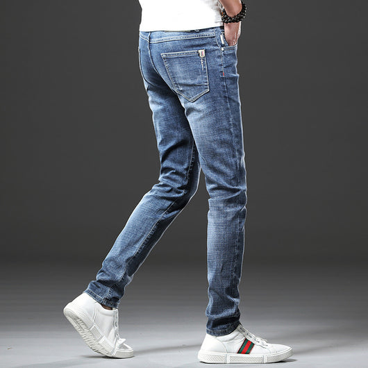 Jeans Slim Fit Elásticos con Corte Recto para Hombre - Image 11