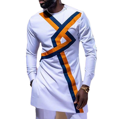 Camiseta Étnica Africana Slim Fit para Hombre - Colección Primavera - Image 3