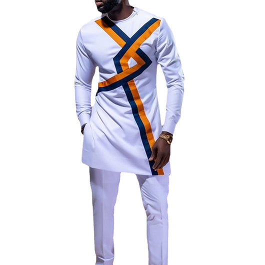 Camiseta Étnica Africana Slim Fit para Hombre - Colección Primavera - Image 4
