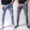 Pantalones Slim Fit Rotos Street Style para Hombre