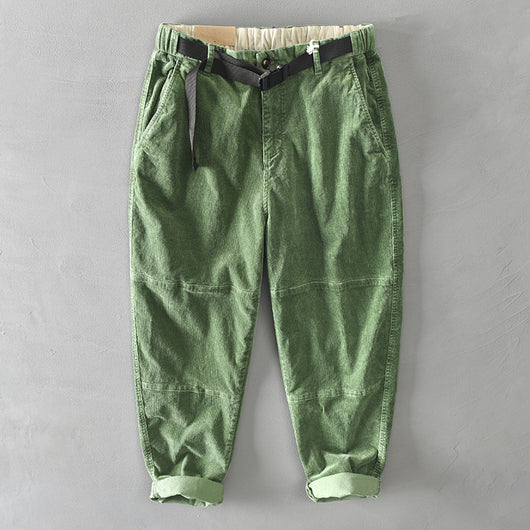 Overol Casual de Pana con Múltiples Bolsillos para Hombre - Image 11