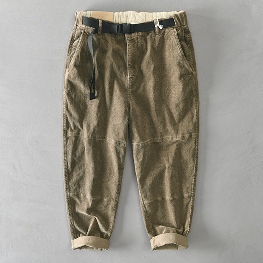 Overol Casual de Pana con Múltiples Bolsillos para Hombre - Image 6