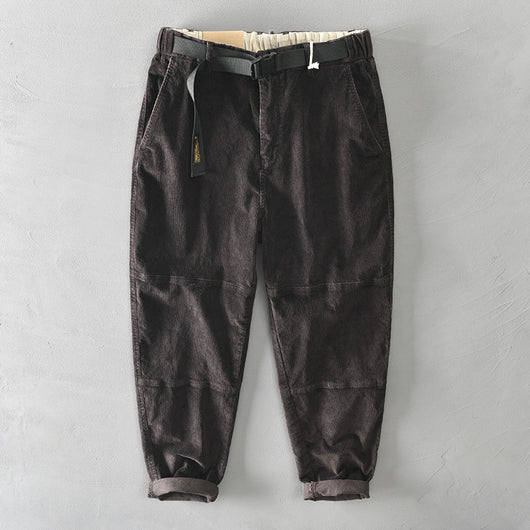 Overol Casual de Pana con Múltiples Bolsillos para Hombre - Image 4