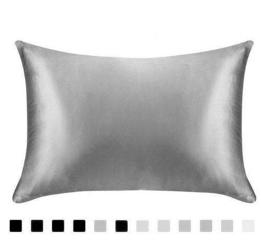Funda de Almohada de Satén Sedoso para Cabello y Piel, Estándar/Queen