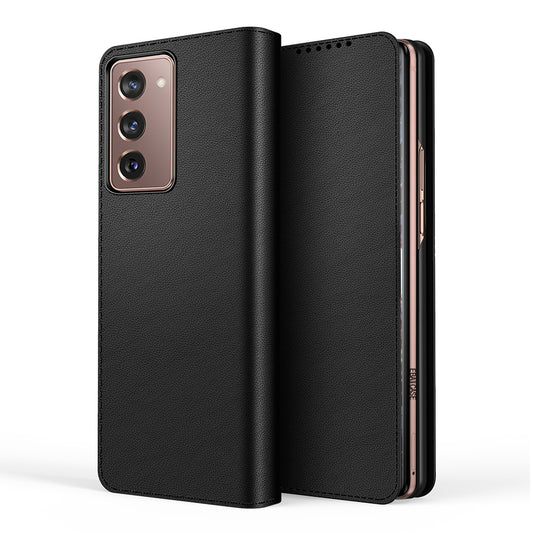 Funda Protectora Samsung Galaxy Z Fold2 - Cuero Anticalda Reversible - Image 2
