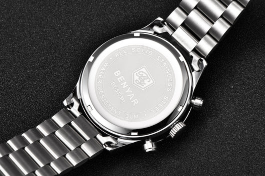Reloj Empresarial Impermeable para Hombre con Calendario - Image 9
