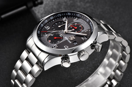Reloj Empresarial Impermeable para Hombre con Calendario - Image 11