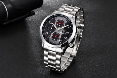 Reloj Empresarial Impermeable para Hombre con Calendario - Image 12
