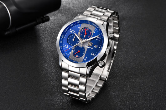 Reloj Empresarial Impermeable para Hombre con Calendario - Image 14