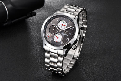 Reloj Empresarial Impermeable para Hombre con Calendario - Image 16