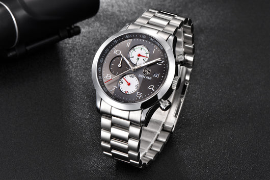 Reloj Empresarial Impermeable para Hombre con Calendario - Image 16