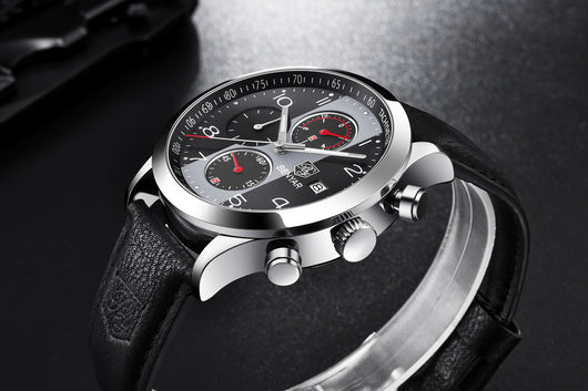 Reloj Empresarial Impermeable para Hombre con Calendario - Image 18