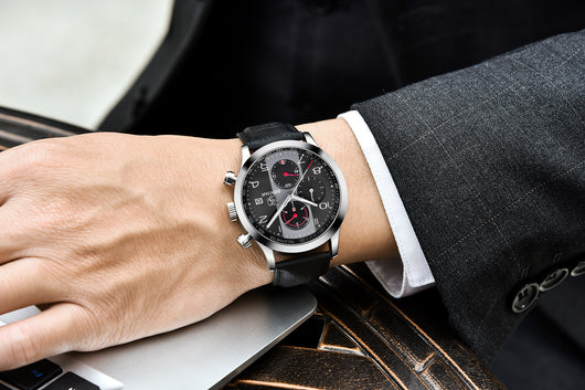 Reloj Empresarial Impermeable para Hombre con Calendario - Image 25