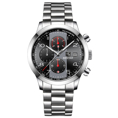 Reloj Empresarial Impermeable para Hombre con Calendario - Image 2