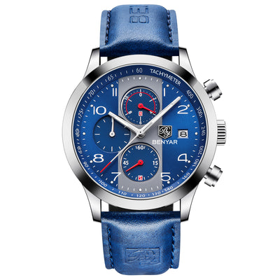 Reloj Empresarial Impermeable para Hombre con Calendario - Image 5