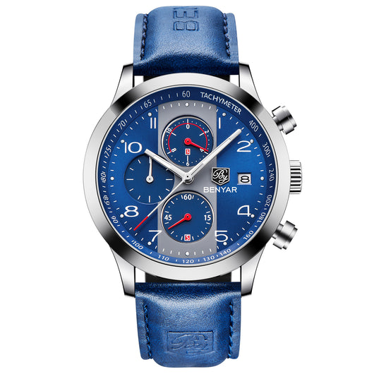 Reloj Empresarial Impermeable para Hombre con Calendario - Image 5