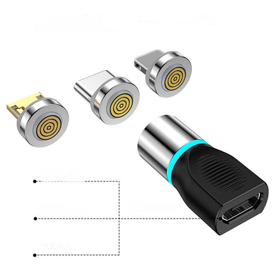Adaptador Magnético 3 en 1 Carga Rápida 3A USB-C - Image 4