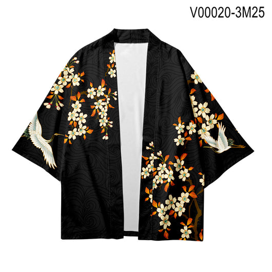 Vestido Estampado Grúas Harajuku Talla Grande XXS-4XL para Cosplay - Image 2