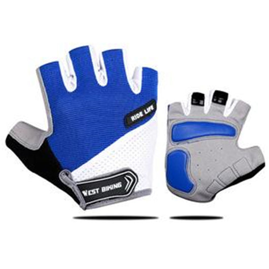 Guantes de Ciclismo de Medio Dedo Transpirables y con Absorción de Impactos para Hombre y Mujer - Image 7